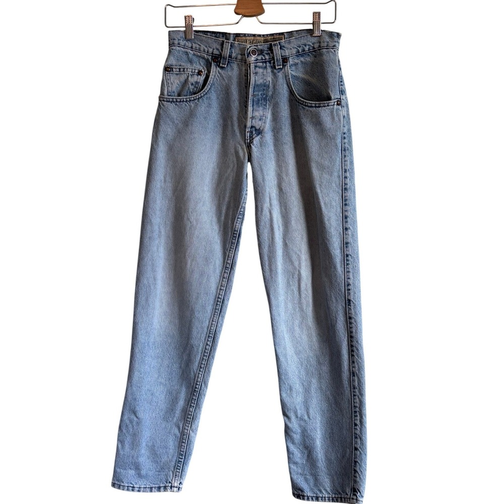 Vintage Levi's SilverTab Acid Wash High Rise Mom Jeans Size 6 8 28 Waist